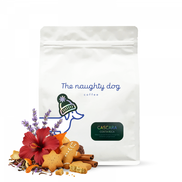 Specialty coffee The naughty dog Costa Rica CHRISTMAS CASCARA - 1000 g