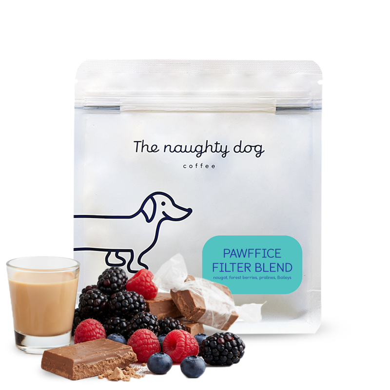 Specialty coffee The naughty dog PAWFFICE FILTER BLEND - coffee for the office