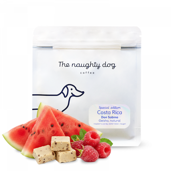 Specialty coffee The naughty dog Costa Rica DON SABINO - Special Edition
