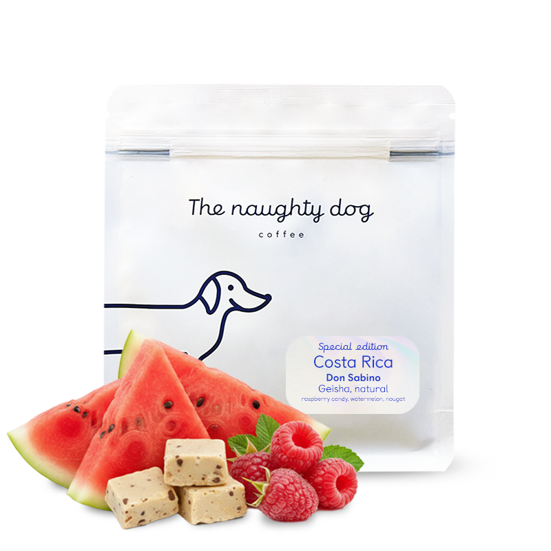 Specialty coffee The naughty dog Costa Rica DON SABINO - Special Edition