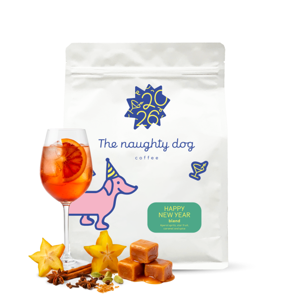 Specialty coffee The naughty dog HAPPY NEW YEAR blend 2026 - 1000g