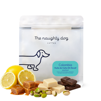 Colombia HUILA DE CAŇA EA DECAF - decaffeinated - The naughty dog
