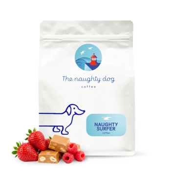 NAUGHTY SURFER ESPRESSO blend - 1000 g - The naughty dog