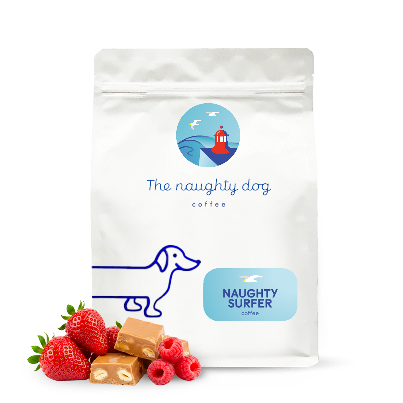 Specialty coffee The naughty dog NAUGHTY SURFER ESPRESSO blend - 1000 g