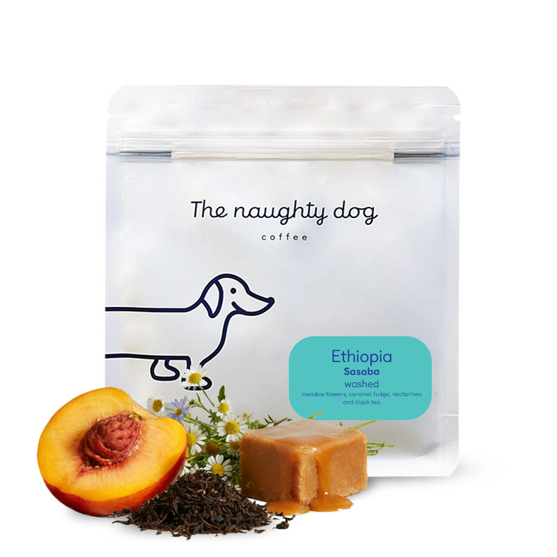 Specialty coffee The naughty dog Ethiopia SASABA