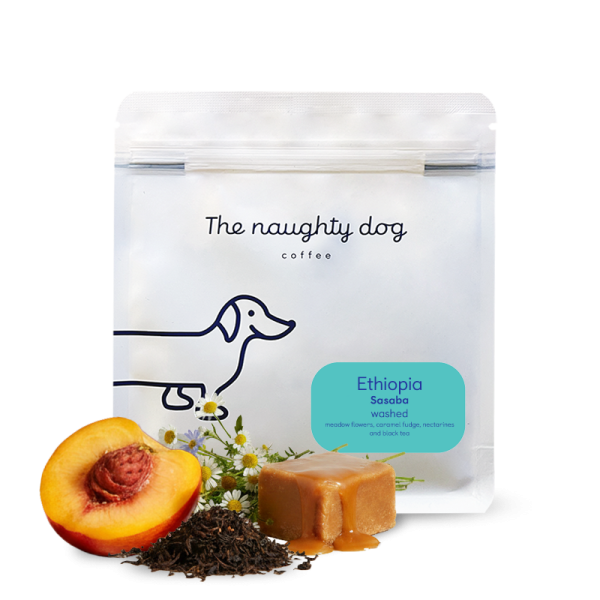 Specialty coffee The naughty dog Ethiopia SASABA