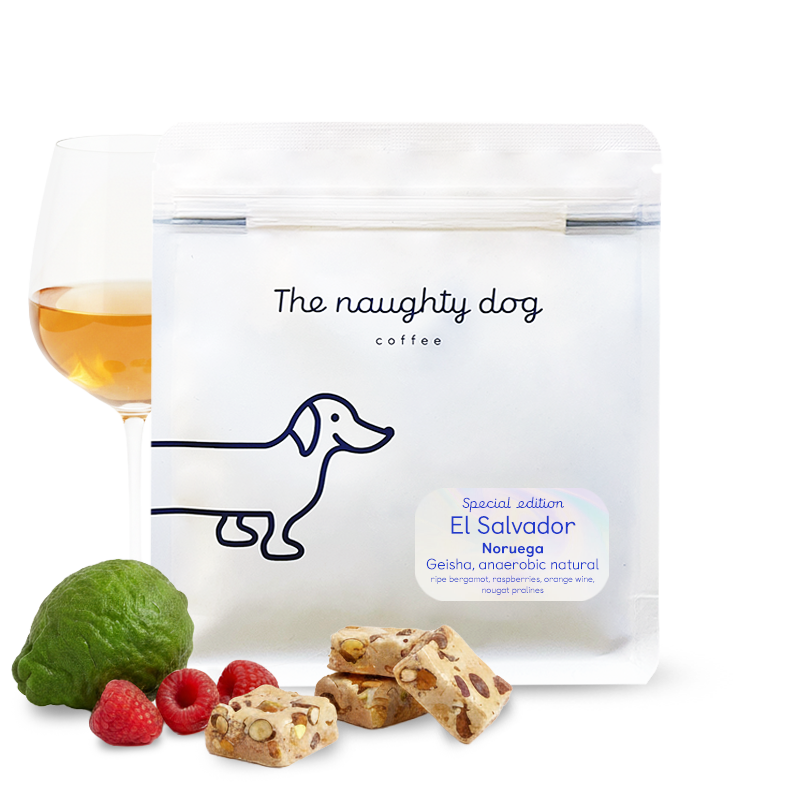 Specialty coffee The naughty dog El Salvador NORWAY - special edition