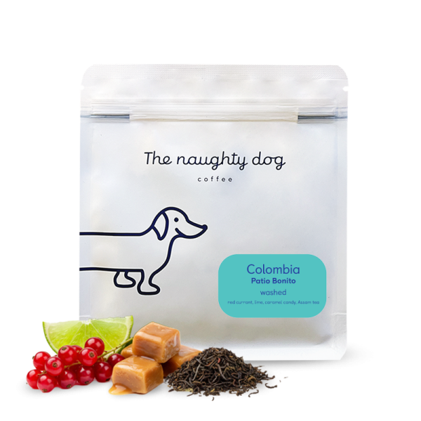 Specialty coffee The naughty dog Colombia FINCA PATIO BONITO