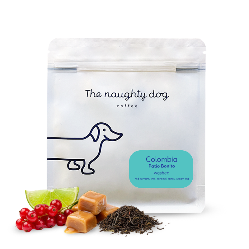Specialty coffee The naughty dog Colombia FINCA PATIO BONITO