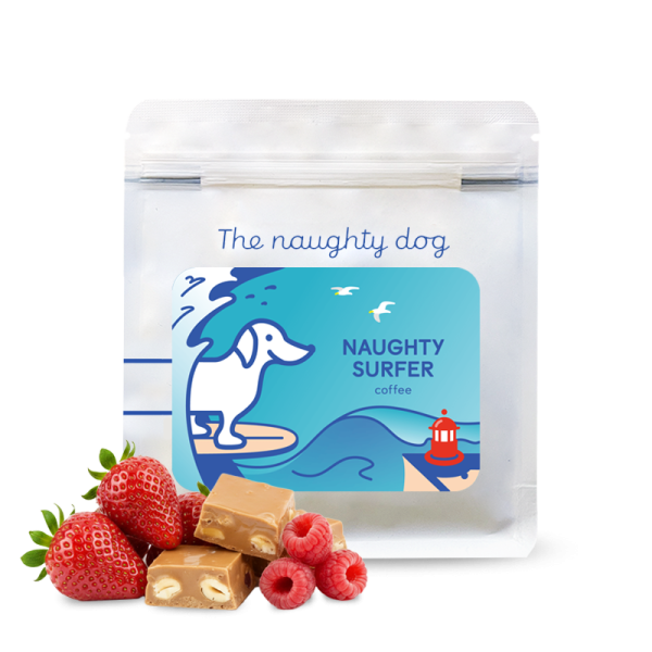 Specialty coffee The naughty dog NAUGHTY SURFER ESPRESSO blend #2