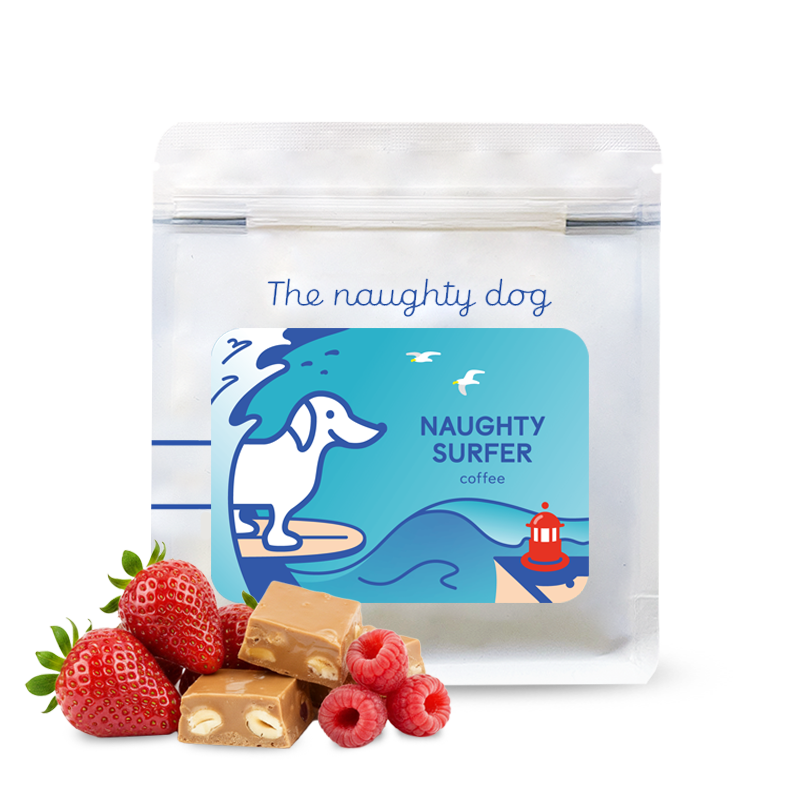 Specialty coffee The naughty dog NAUGHTY SURFER ESPRESSO blend #2