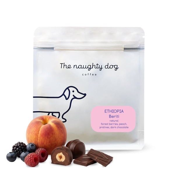 Specialty coffee The naughty dog Ethiopia BERITI