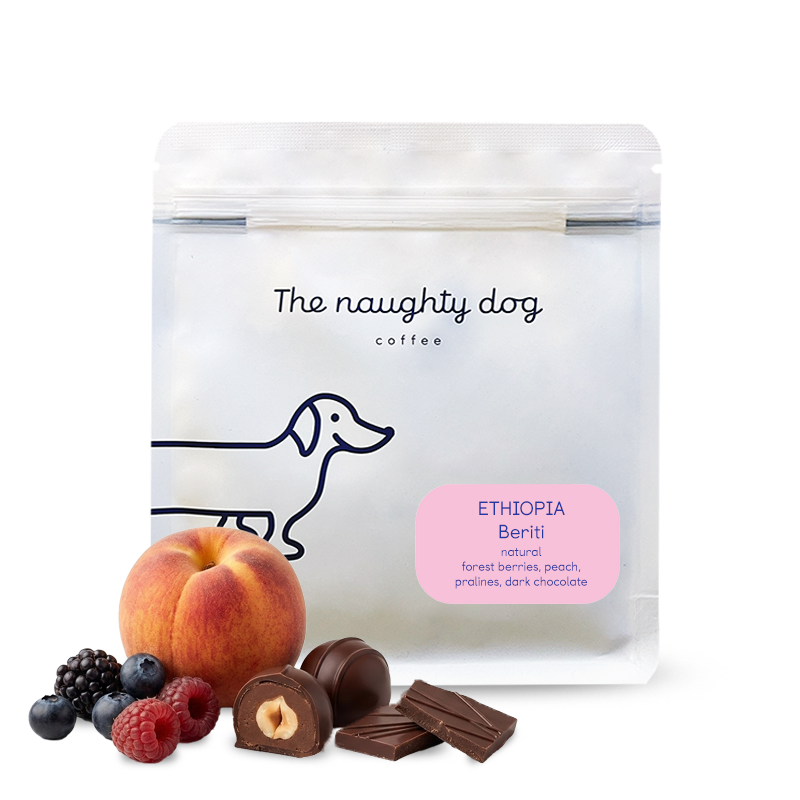 Specialty coffee The naughty dog Ethiopia BERITI