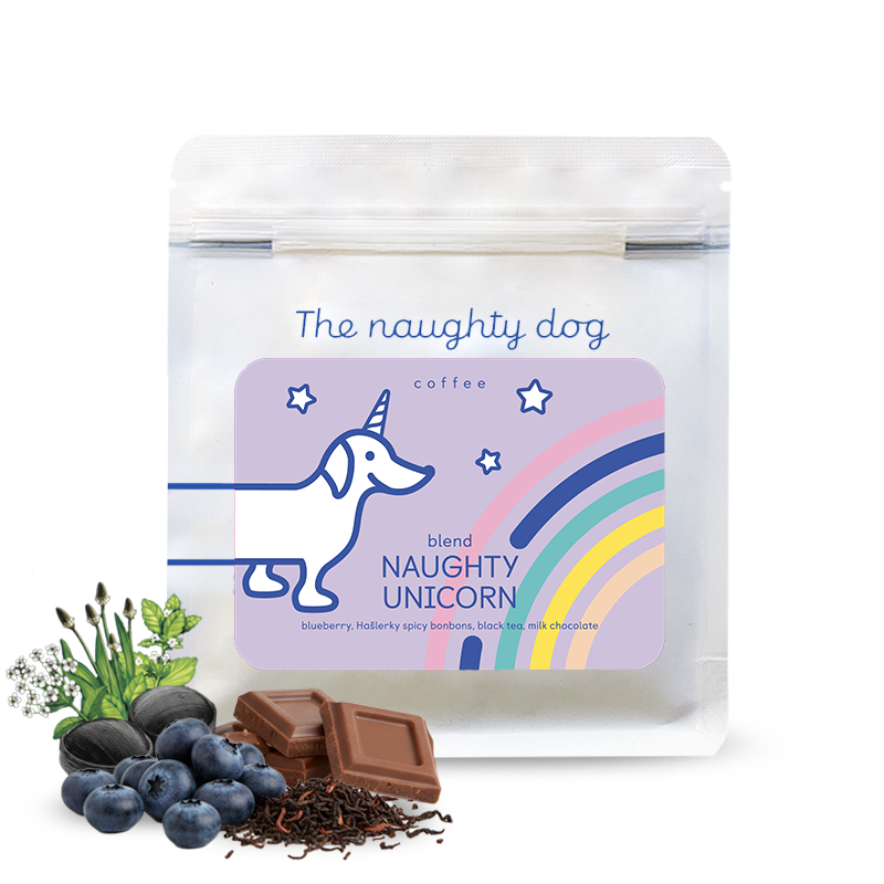 Specialty coffee The naughty dog UNICORN BLEND #14