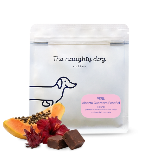 Specialty coffee The naughty dog Peru ALBERTO GUERRERO PENAFIEL