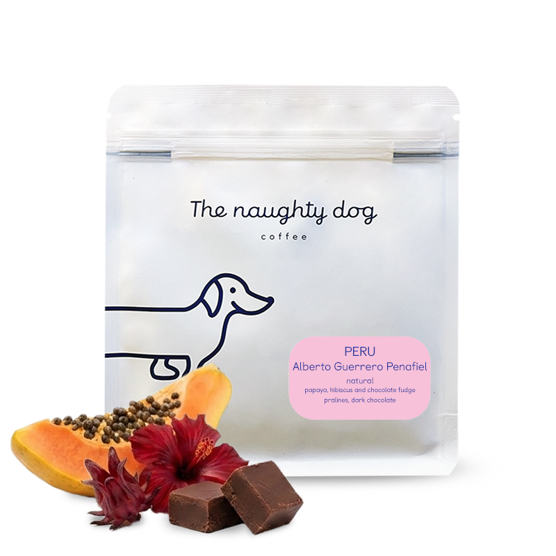 Specialty coffee The naughty dog Peru ALBERTO GUERRERO PENAFIEL