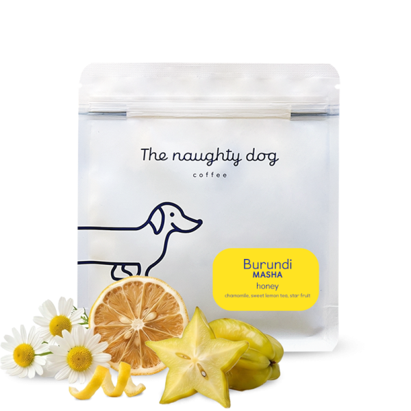 Specialty coffee The naughty dog Burundi MASHA - honey