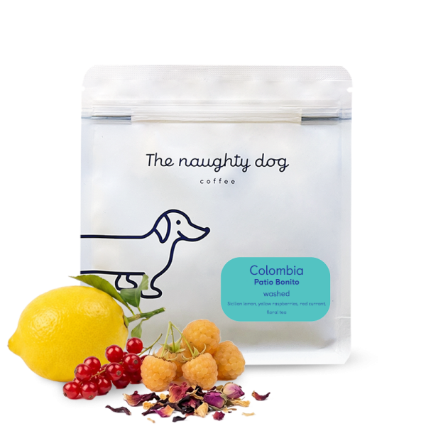 Specialty coffee The naughty dog Colombia PATIO BONITO