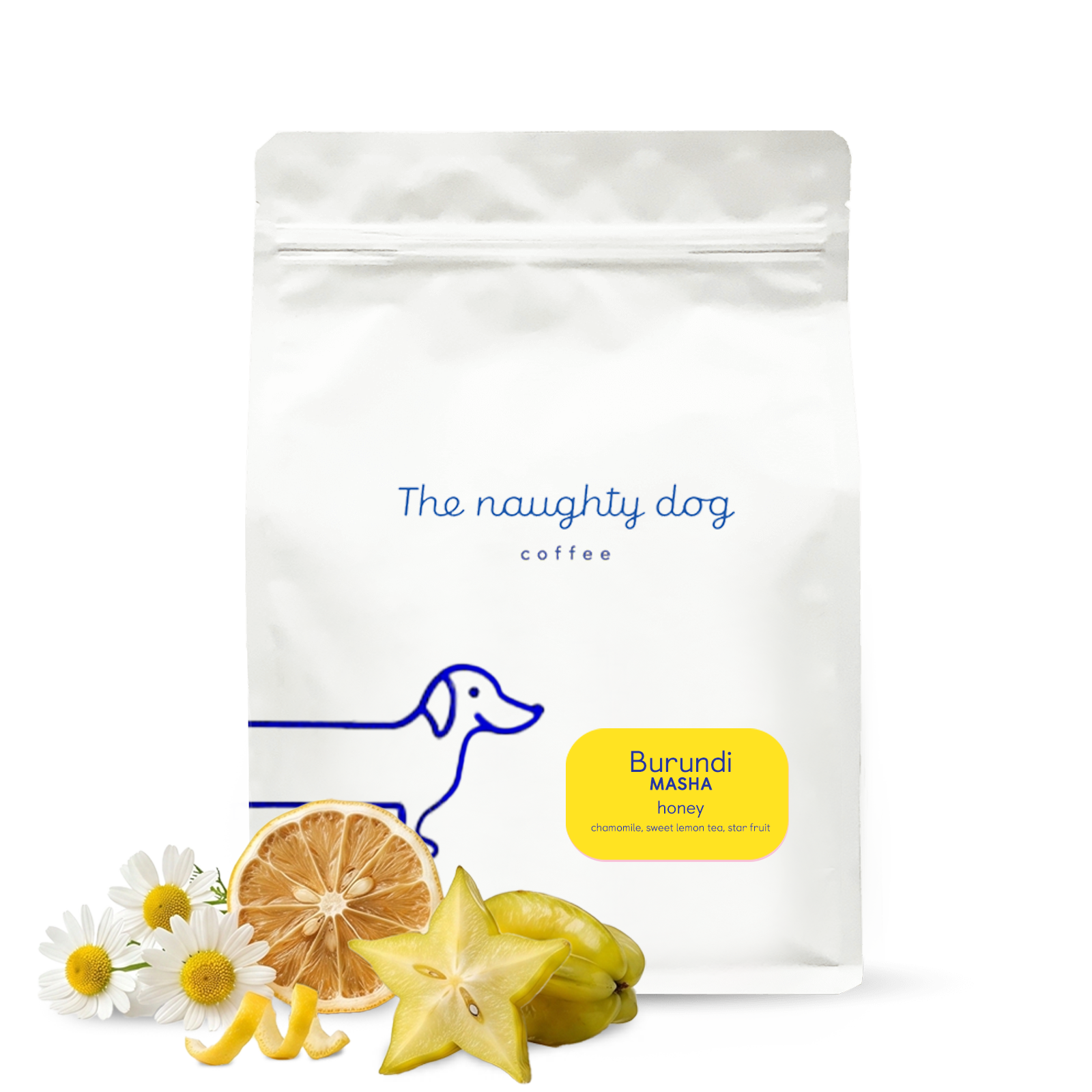 Specialty coffee The naughty dog Burundi MASHA Honey - 1000 g