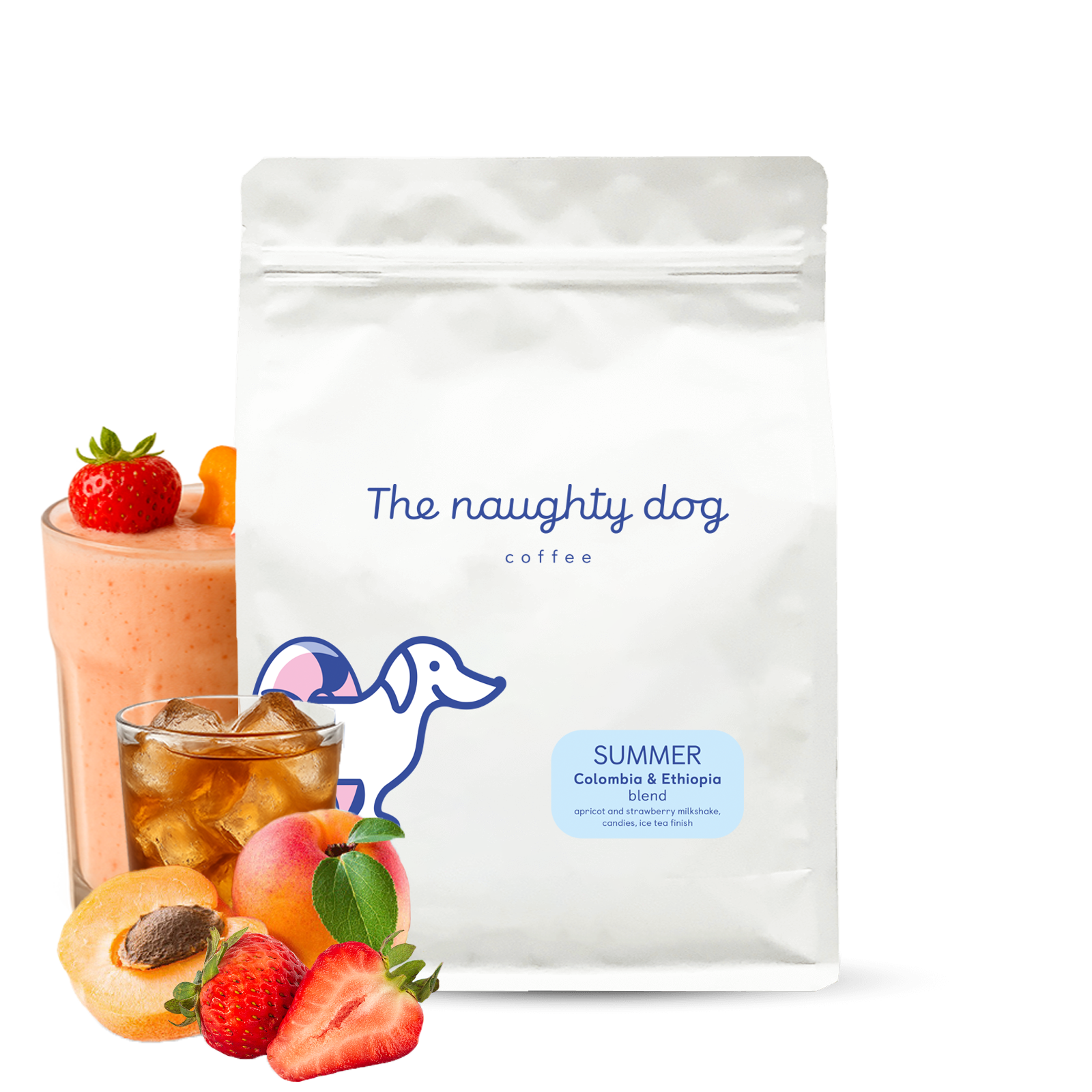 Specialty coffee The naughty dog The Naughty Dog SUMMER EDITION Colombia & Ethiopia BLEND – 1000g