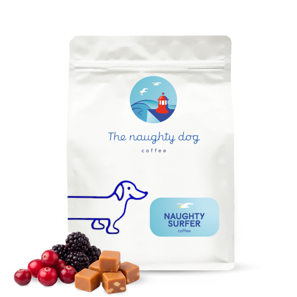 Specialty coffee The naughty dog NAUGHTY SURFER ESPRESSO Blend #3 - 1000 g