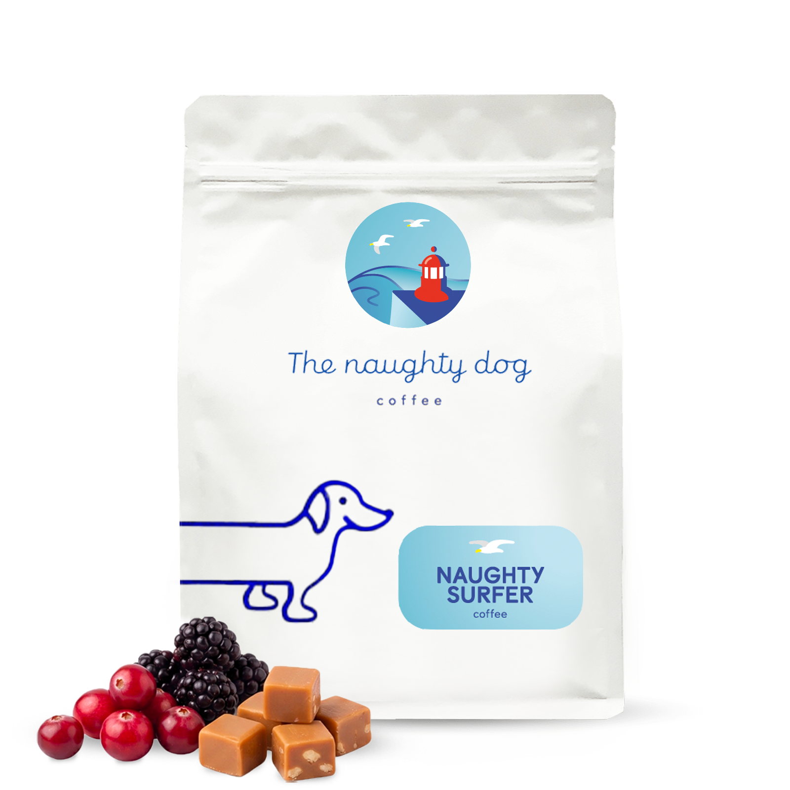 Specialty coffee The naughty dog NAUGHTY SURFER ESPRESSO Blend #3 - 1000 g