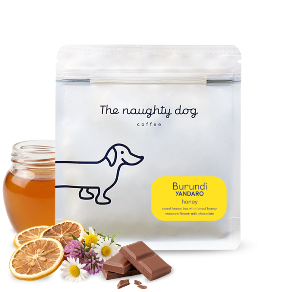 Specialty coffee The naughty dog Burundi YANDARO