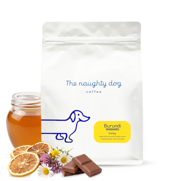 Specialty coffee The naughty dog Burundi YANDARO HONEY - 1000 g