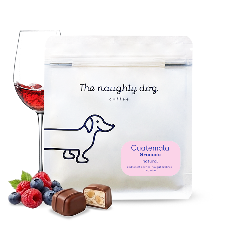 Specialty coffee The naughty dog Guatemala GRANADA