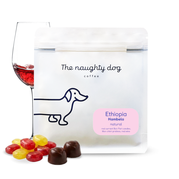 Specialty coffee The naughty dog Ethiopia HAMBELA