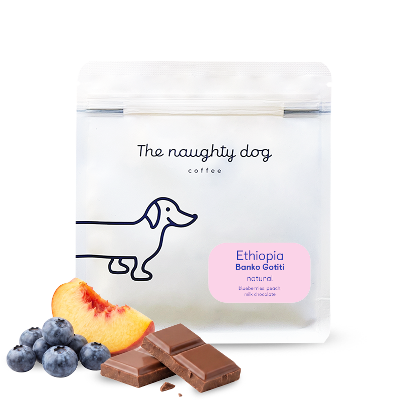 Specialty coffee The naughty dog Ethiopia BANKO GOTITI