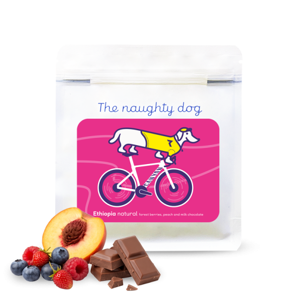 Specialty coffee The naughty dog Ethiopia GEDEB CYCLIST - A Cycling Treat
