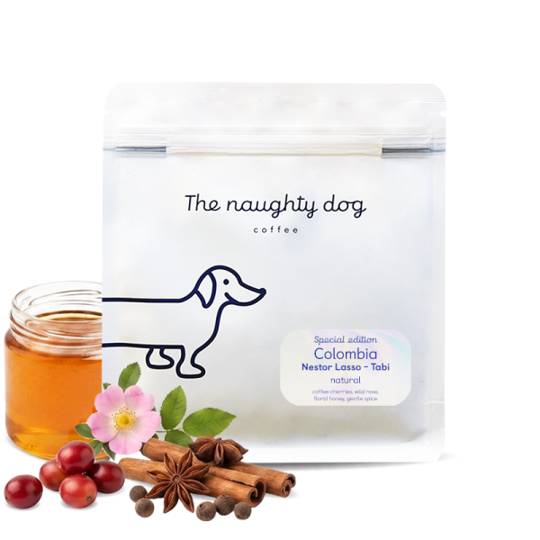 Specialty coffee The naughty dog Colombia NESTOR LASSO - Special Edition