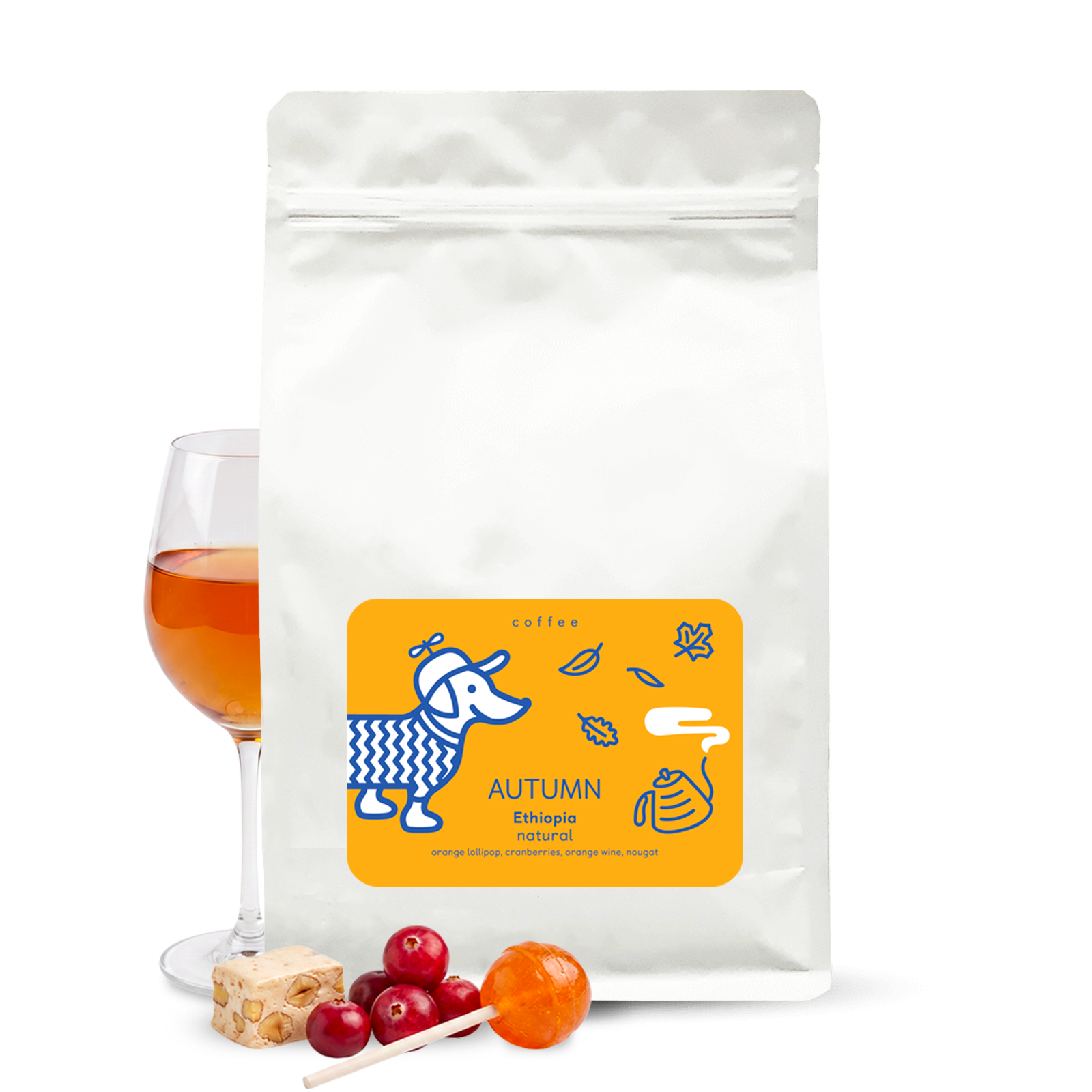Specialty coffee The naughty dog Ethiopia NEGELE GORBITU - Autumn Edition - 1000g
