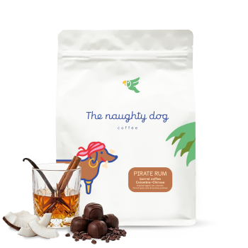 GIRL PIRATE Rum #2 - Barrel Coffee - 1,000 g - The naughty dog