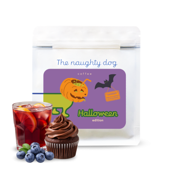 HALLOWEEN coffee - The naughty dog