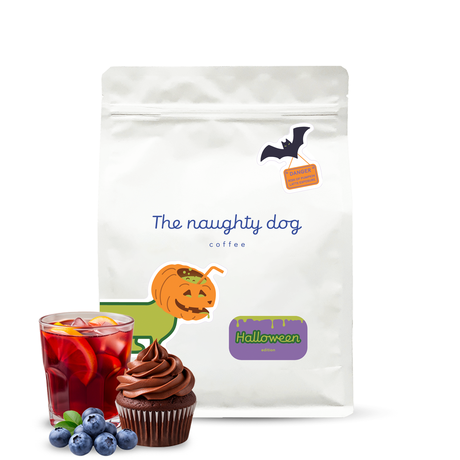 Specialty coffee The naughty dog HALLOWEEN Coffee - 1000 g
