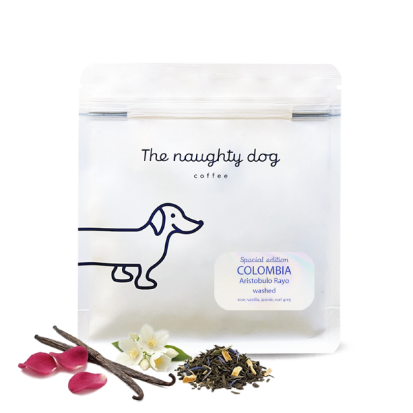 Specialty coffee The naughty dog Colombia ARISTOBULO RAYO - Special Edition