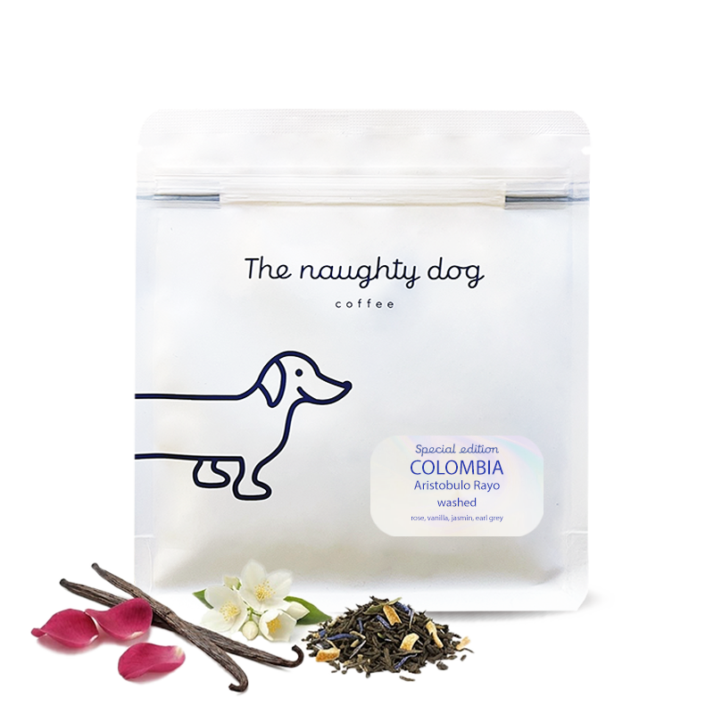 Specialty coffee The naughty dog Colombia ARISTOBULO RAYO - Special Edition