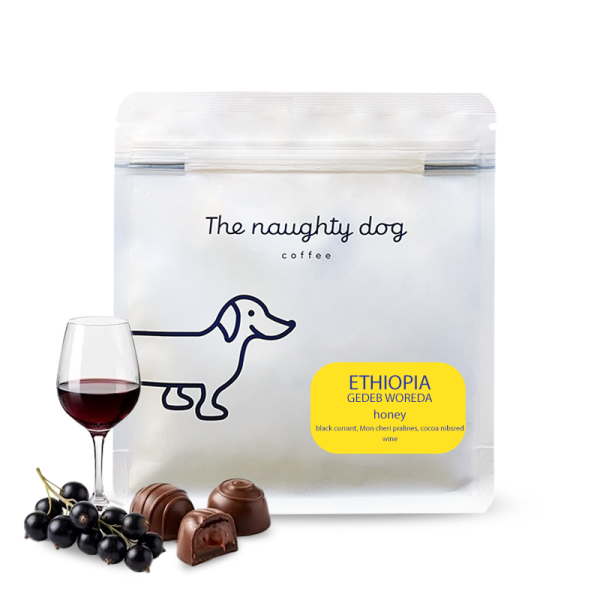 Specialty coffee The naughty dog Ethiopia, GEDEB WOREDA