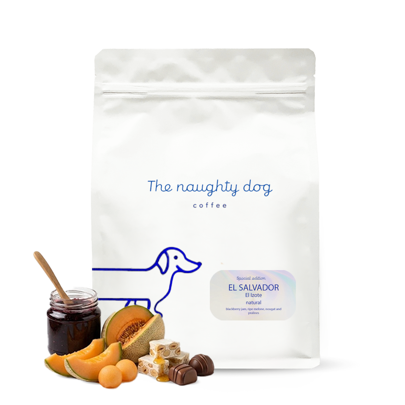 Specialty coffee The naughty dog El Salvador EL IZOTE - Special Edition - 1,000 g