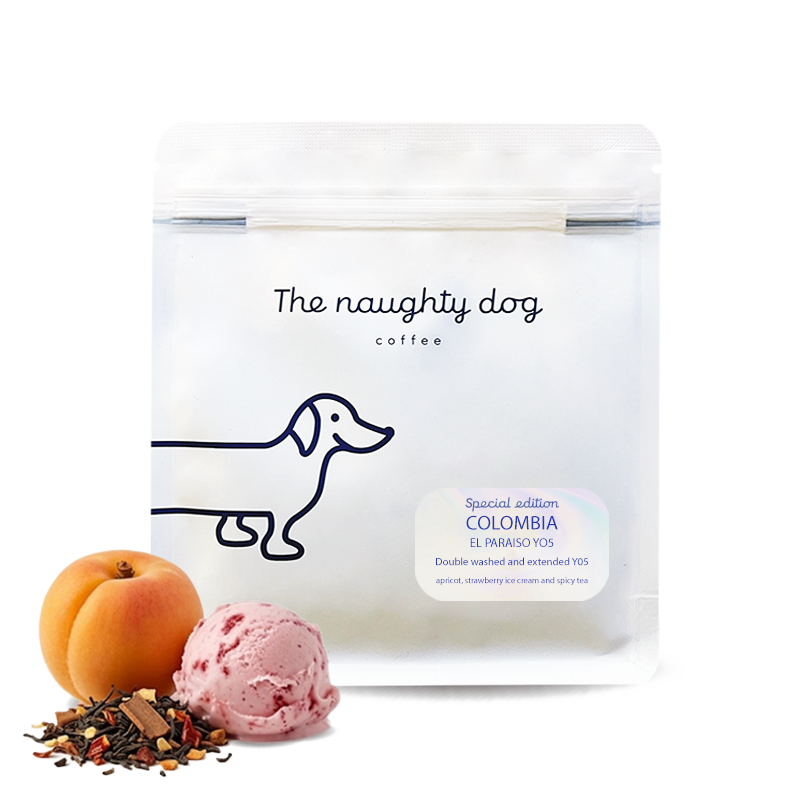 Specialty coffee The naughty dog Colombia EL PARAISO Y05 - Special Edition
