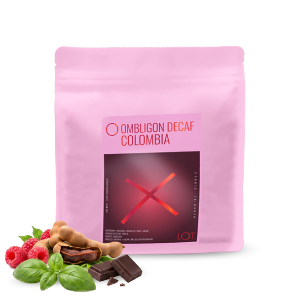 Specialty coffee Lot Roastery Colombia OMBLIGON DECAF - 150 g