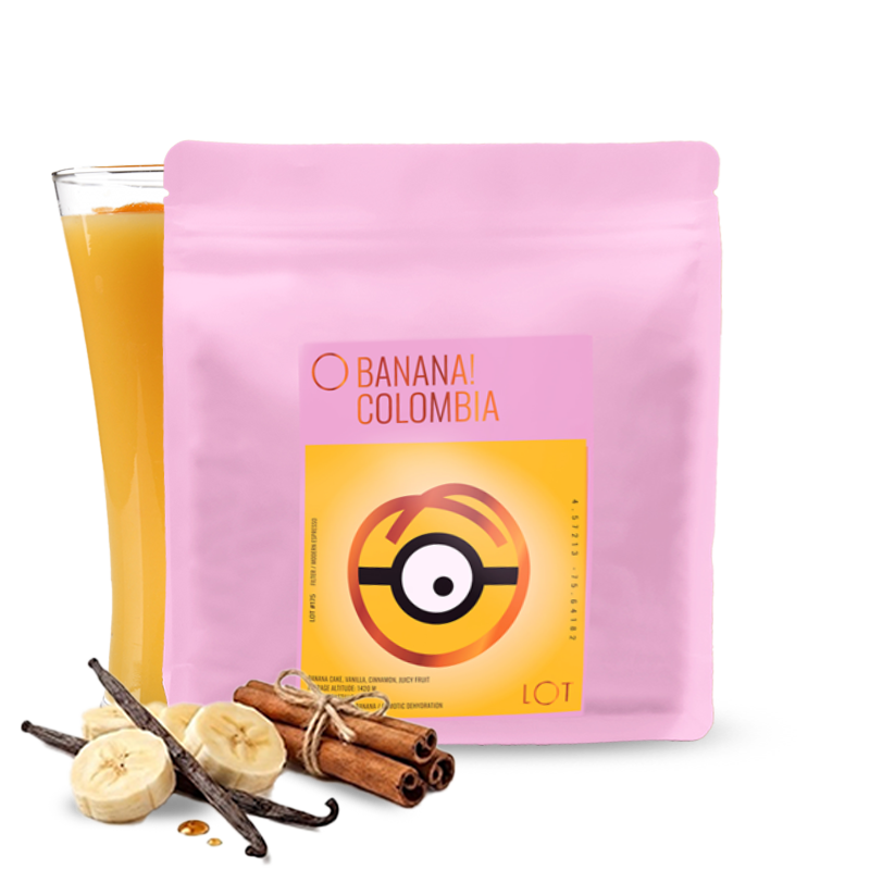 Specialty coffee Lot Roastery Colombia BANANA! - 150 g