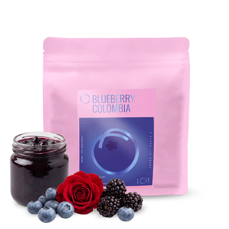 Specialty coffee Lot Roastery Colombia BLUEBERRY - 150 g