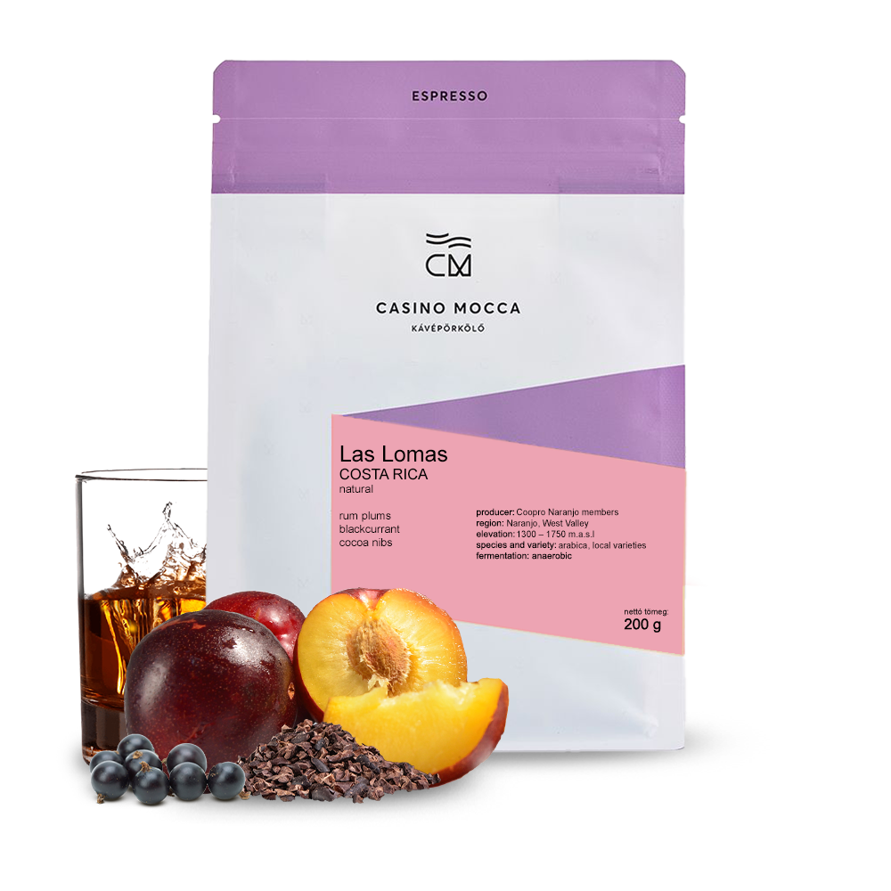 Specialty coffee Casino Mocca Costa Rica LAS LOMAS