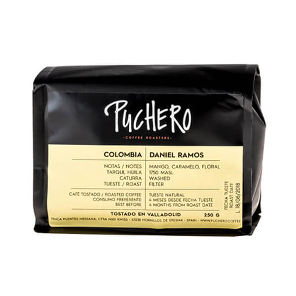 Specialty coffee Puchero Coffee Roasters Kolumbie DANIEL RAMOS