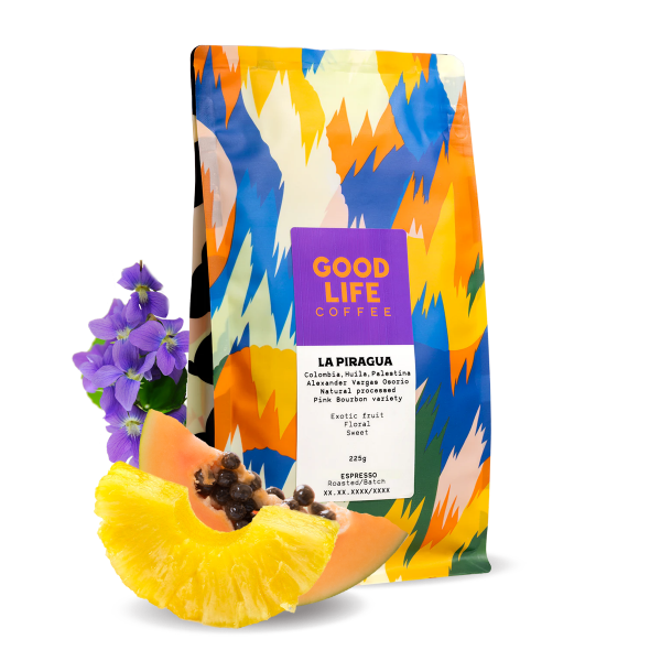 Specialty coffee Good Life Coffee Colombia LA PIRAGUA - pink bourbon