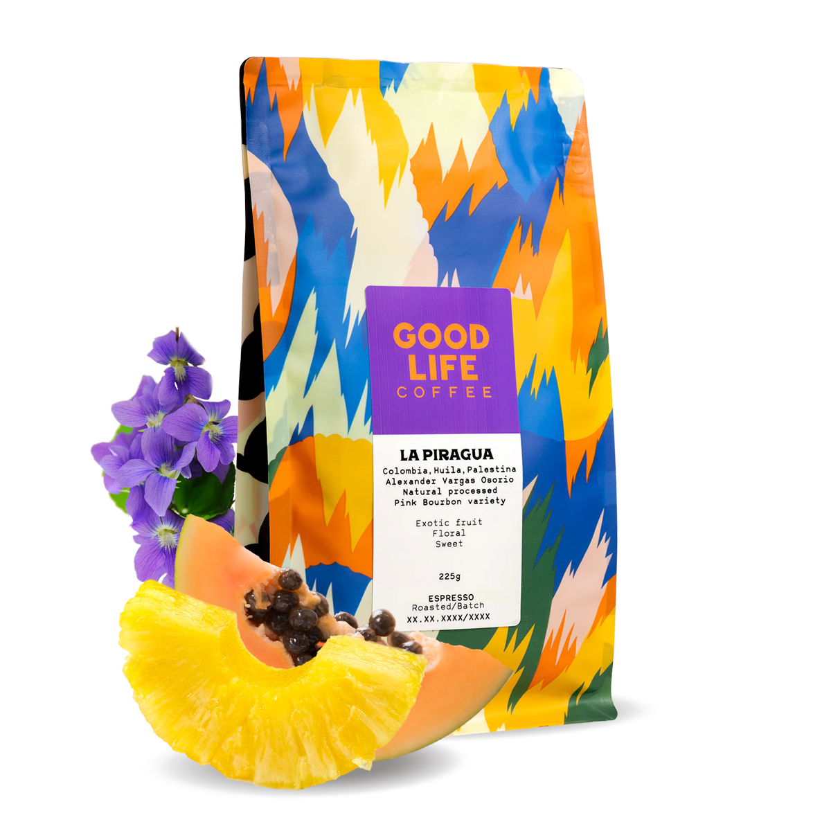 Specialty coffee Good Life Coffee Colombia LA PIRAGUA - pink bourbon