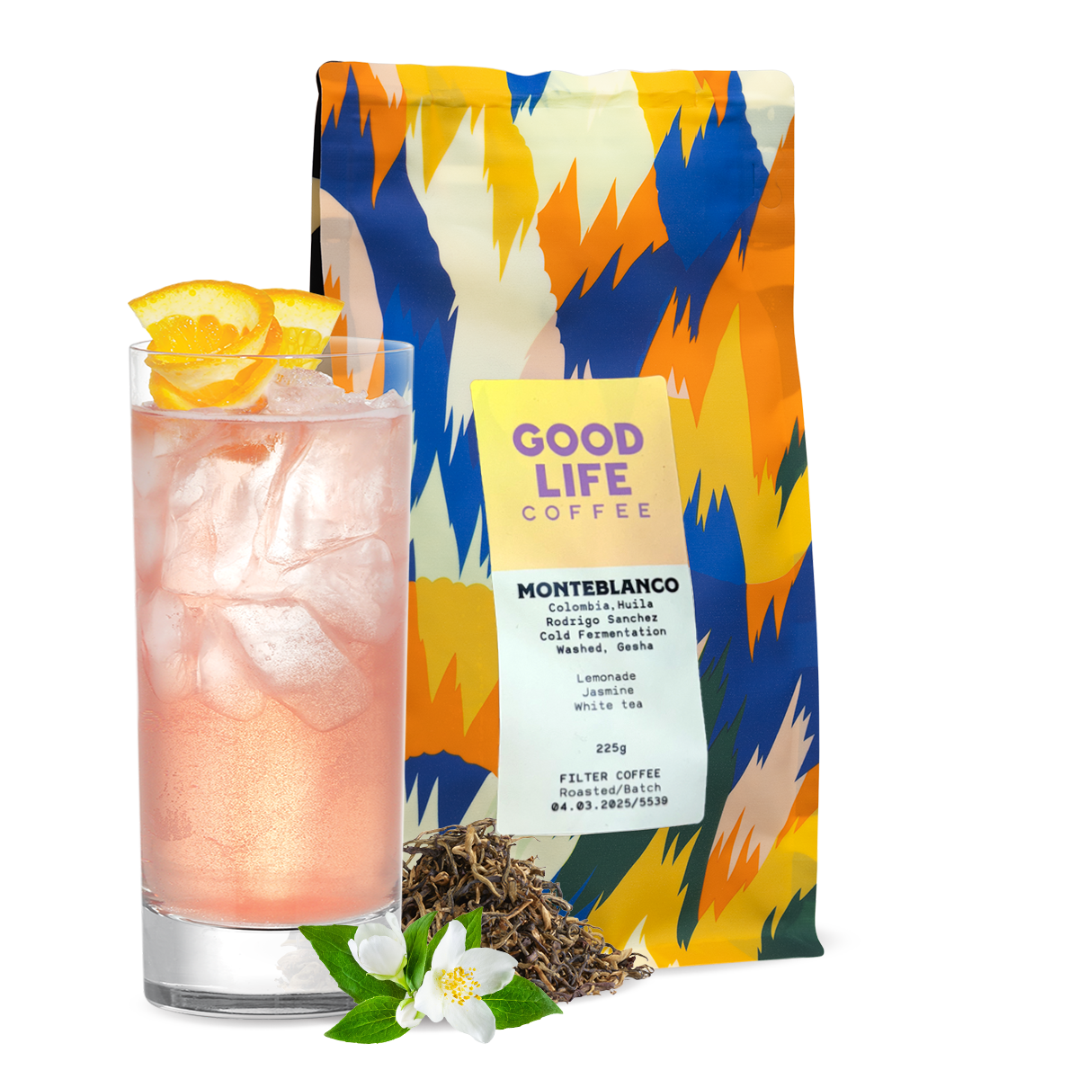 Specialty coffee Good Life Coffee Colombia RODRIGO SANCHEZ - cold washed geisha